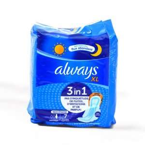 Always  T5 Sanitary Pads, XL Flux Abondunt
