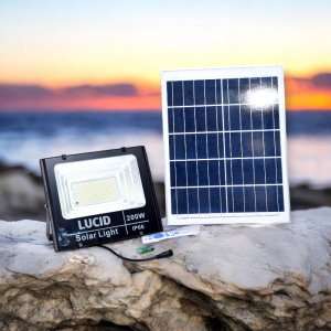 LUCID SOLAR FLOOD LIGHT 200W 3