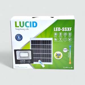 LUCID SOLAR FLOOD LIGHT 200W