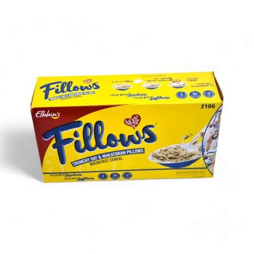 Fillows Oat & Wheat Bran 12x210g