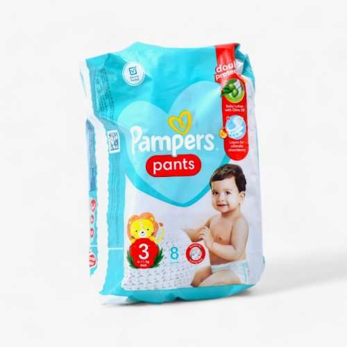 PAMPERS Pants LC S3 (4-9Kg)-(8x8s)