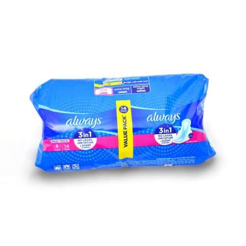ALWAYS Maxi Duo LONG-T3D (8x14s)