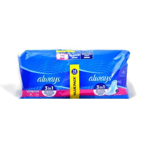 ALWAYS Maxi Duo LONG-T3D (8x14s)