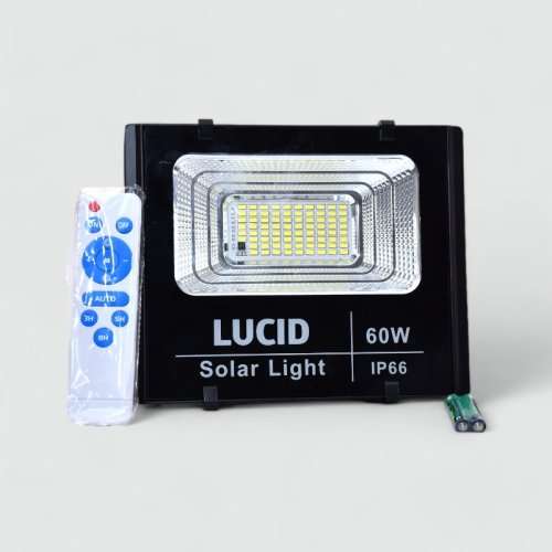 LUCID SOLAR FLOOD LIGHT 60W