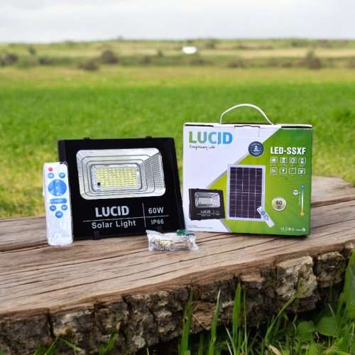 LUCID SOLAR FLOOD LIGHT 60W