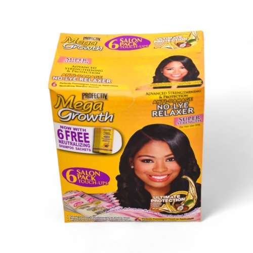 Mega Growth 6 Touch Up Relaxer Super 4X1