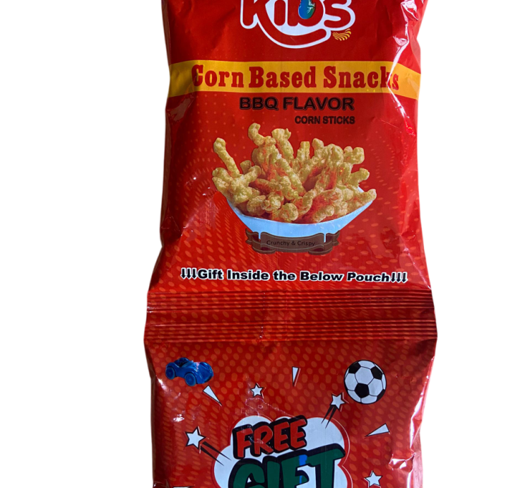 Kibs Corn Sticks 30x24 Gms - BBQ
