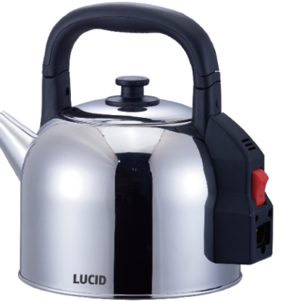 Lucid Electric Kettle 5.L, 2000W, Stainless Steel