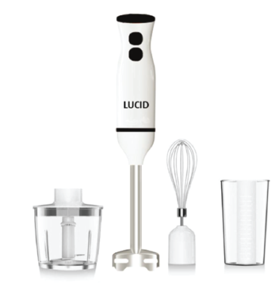 Lucid Hand Blender +Chopper +Wisker 400w