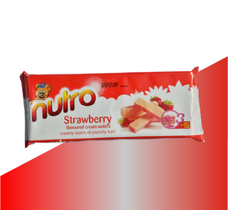 Nutro Wafer Strawberry 75g