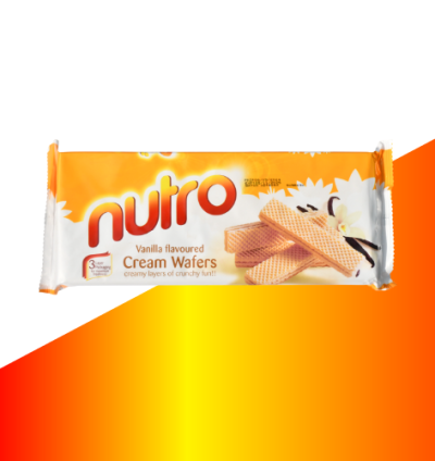 NUTRO Vanilla  flavoured cream wafers, 75g
