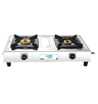 Lucid 2 Gas Stoves  Stainless Steel  Economy