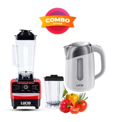 LUCID Commercial Blender + Kettle 1.7L