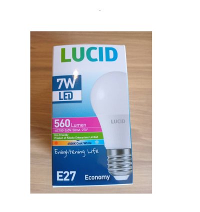 Lucid 7W Led lights E27 Economy