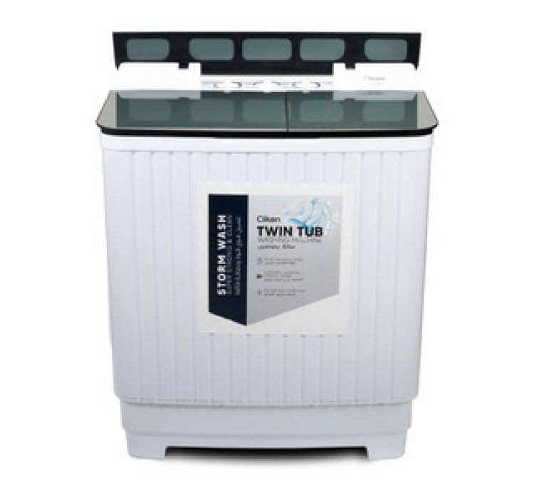 WASHING MACHINE TWIN TUB SEMI-AUTOMATIC- 8KG