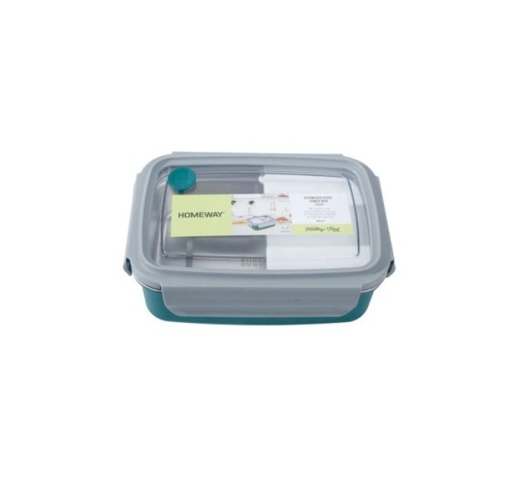 HOMEWAY STAINLESS STEEL LUNCH BOX 800 ML-HW3487
