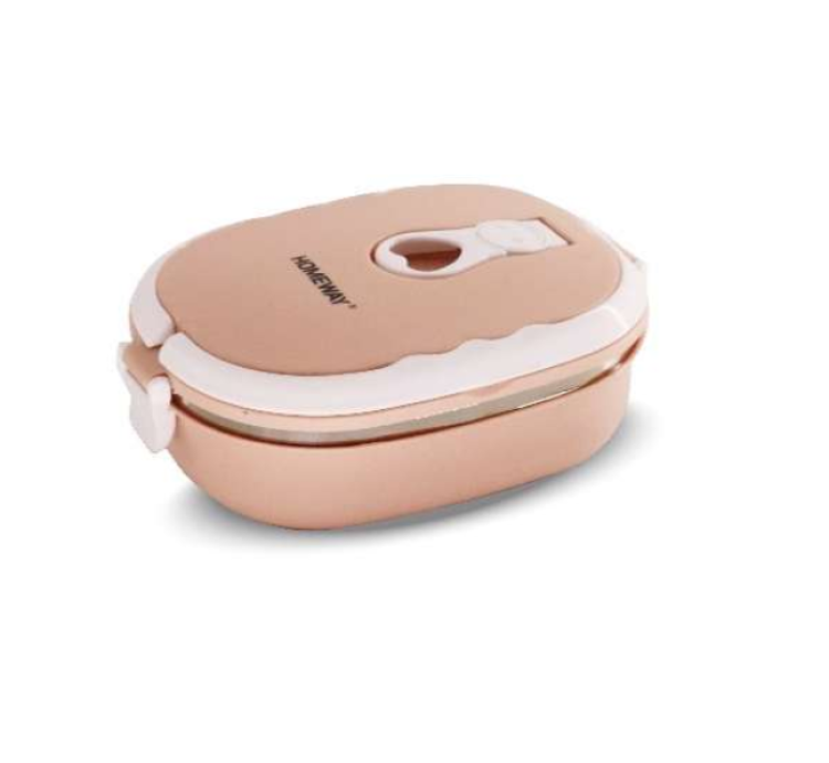HOMEWAY STAINLESS STEEL LUNCH BOX 900ML -HW3450