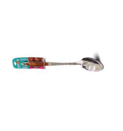 HOMEWAY STAINLESS STEEL COOKING SPOON WOODI SERIES - HW2006