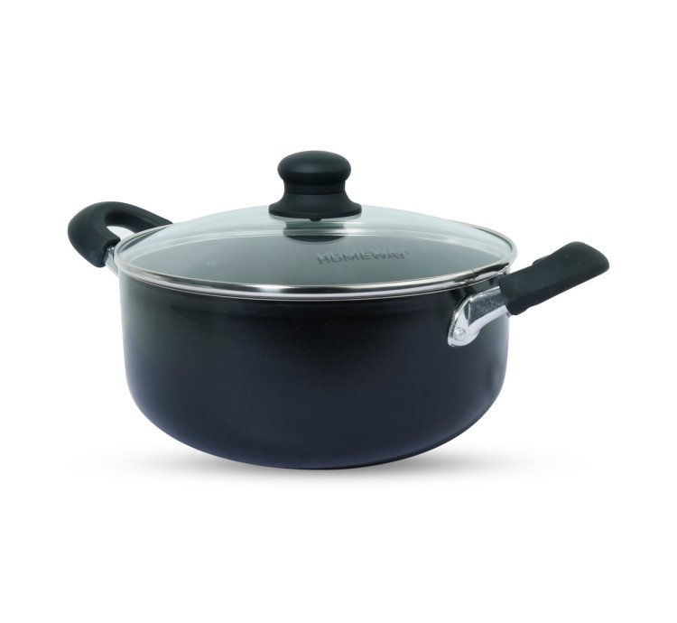 HOMEWAY NONSTICK CASSEROLE 24 CM-HW250