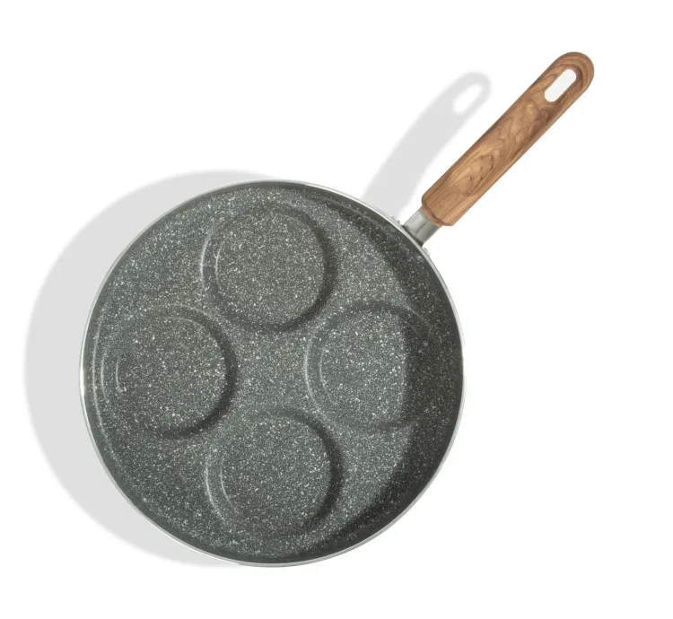 HOMEWAY MARBLE 4-CIRCLE PANCAKE PAN 26 CM-HW3530