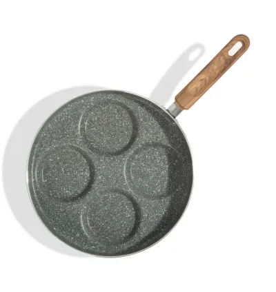 HOMEWAY MARBLE 4-CIRCLE PANCAKE PAN 26 CM - HW3530