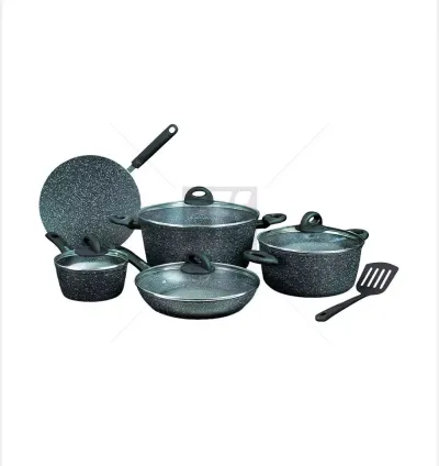 HOMEWAY 10PCS -M- COKWRE SET-FORGD(Ex.CLTN)-HW3696 4