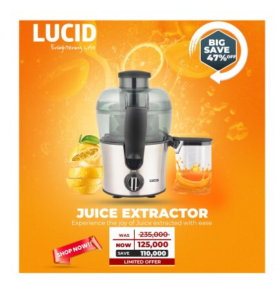 LUCID JUICE ECTRACTOR