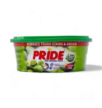 Pride Dish Washing Paste Lime 400g