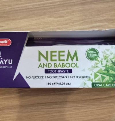 Siddhayu Neem and Babool - Toothpaste 150g