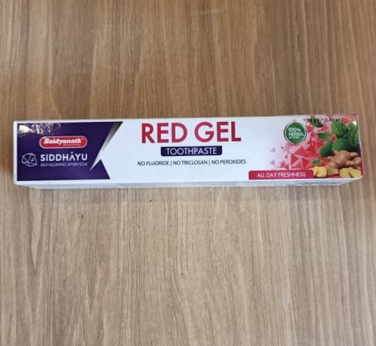 SiddhayuRed Gel Toothpaste 96x70Gms