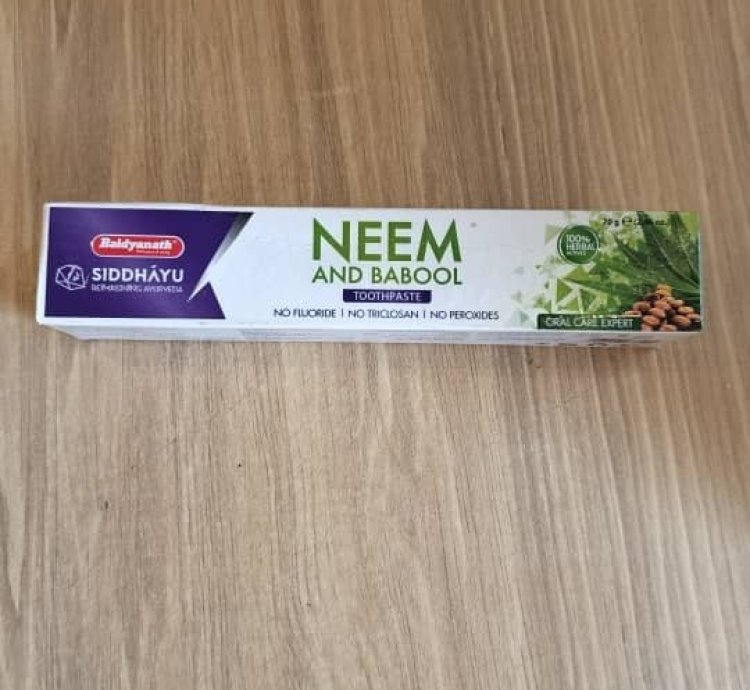 Siddhayu Neem and Babool Toothpaste 96x70Gms