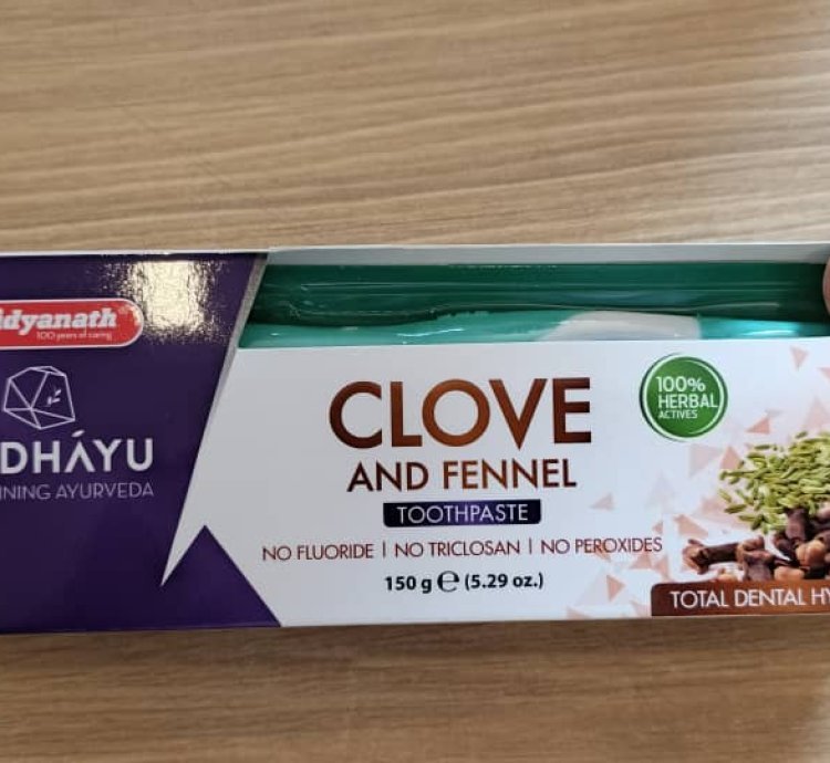Siddhayu Clove and Fennel Toothpaste+TB 48X150Gms