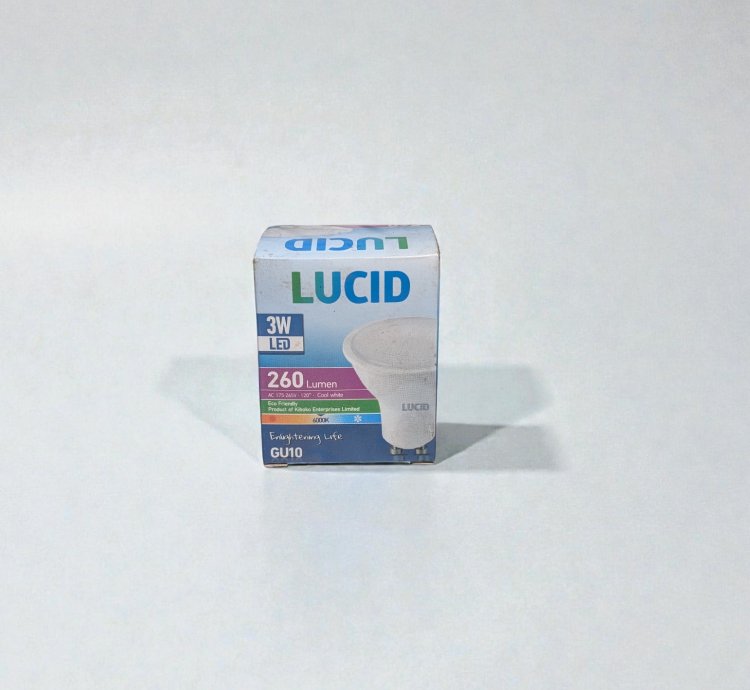 LUCID LED-GU10-P3WSPOT ON