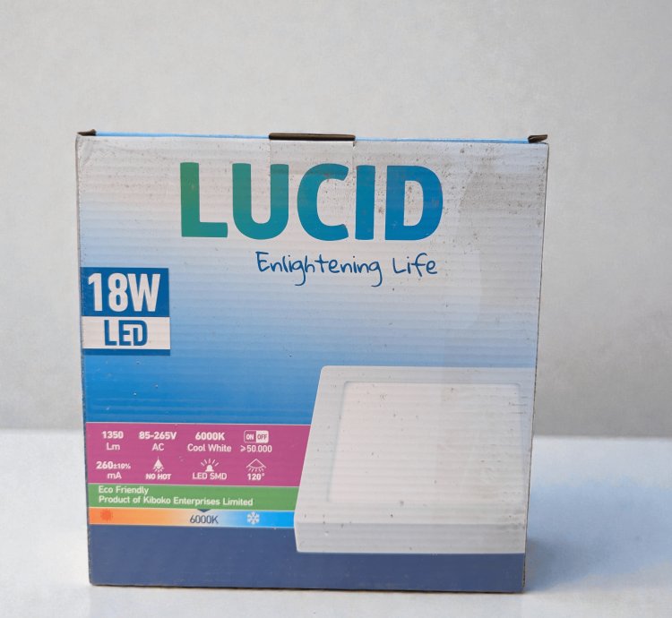 LUCID LED Surface Panel CDLSq 18w