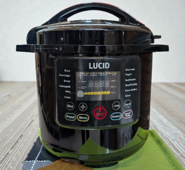 Lucid Elec Pressure Cooker Digtl RHD832 8L