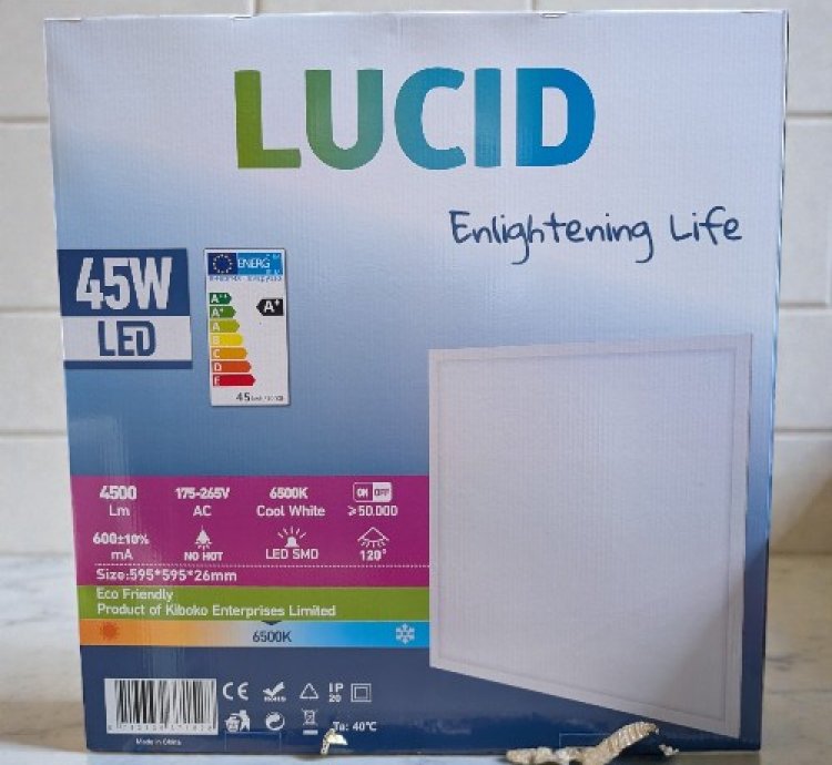 LUCID LED 6060-45W-NS Ceiling Panel