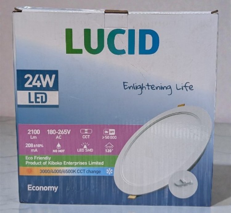LUCID PANEL LIGHT 24W 3CCT ECONOMY