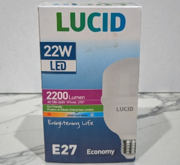 LUCID LED-T8O-22W E27