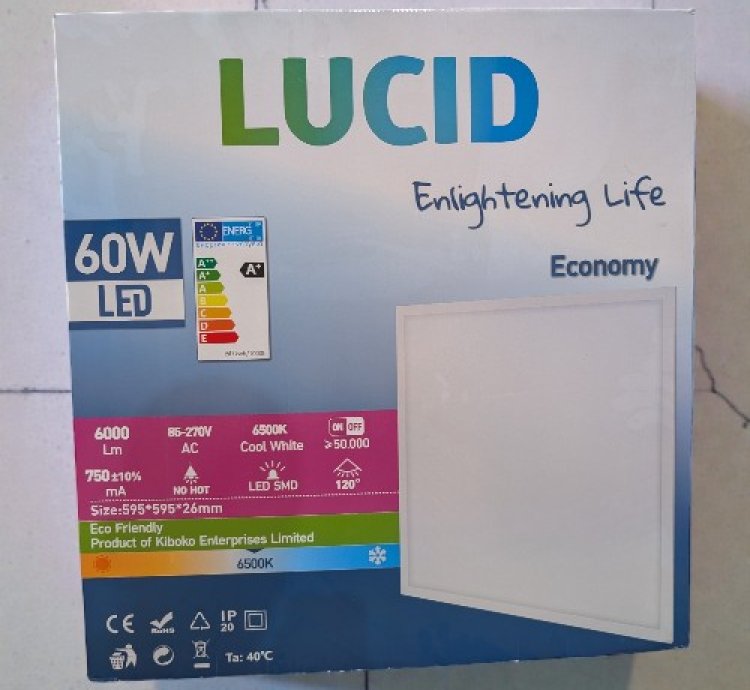 LUCID 60X60 Panel Ceiling light Premium 60W