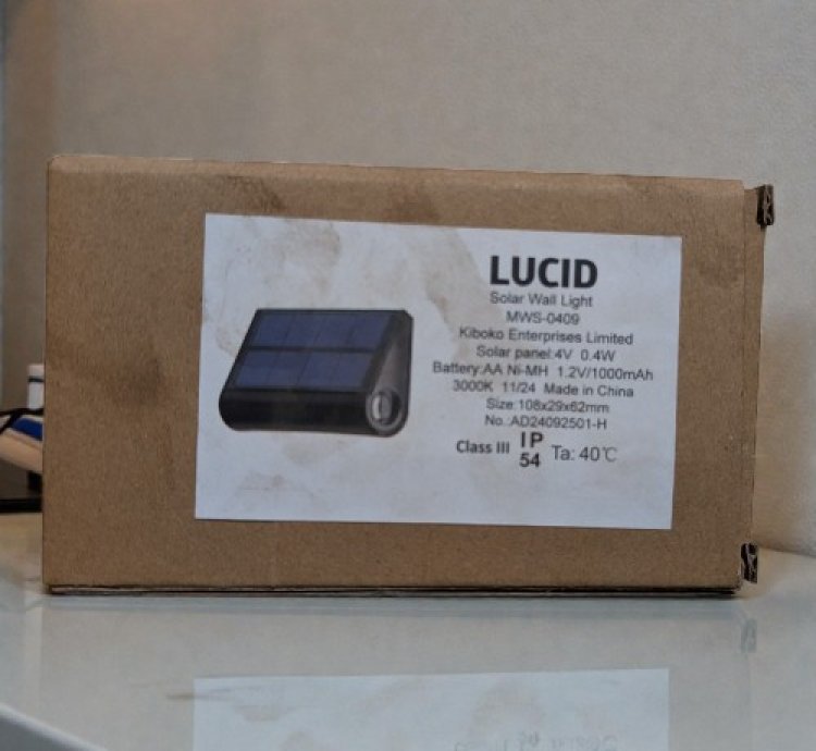 Lucid Solar Stair Lamp MWS-0409 0.4W
