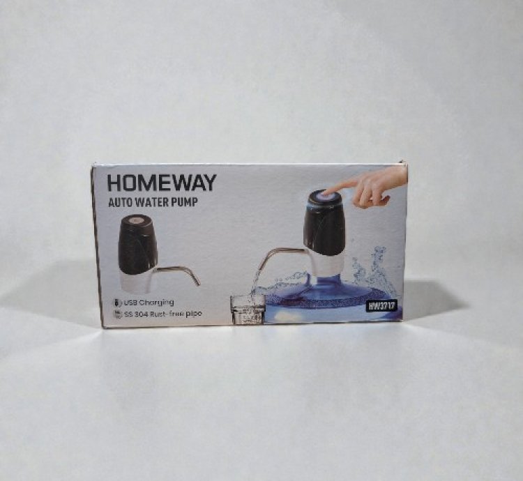 HOMEWAY RECHARGEABLE WATER PUMP-6 WATTS-HW3717