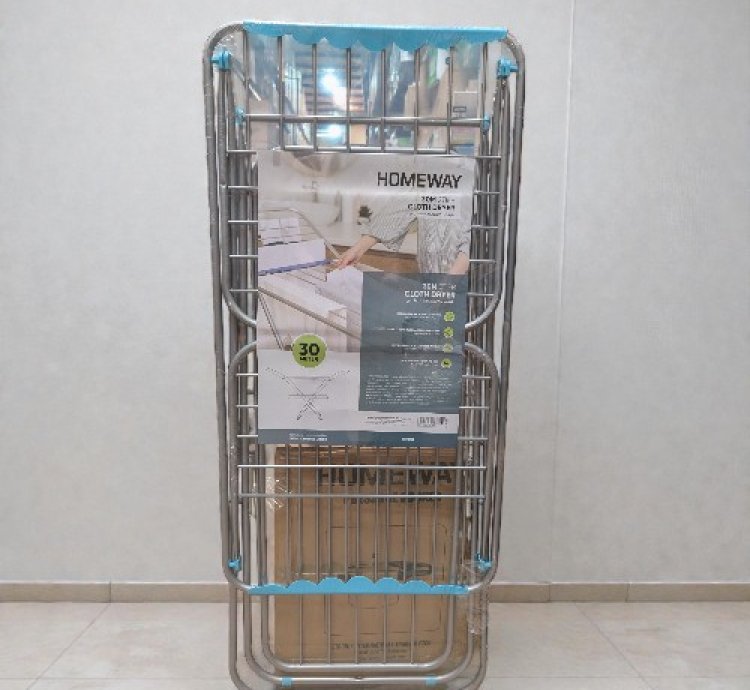 HOMEWAY 2TIER IRON CLOTH DRYER 30 M-HW3781