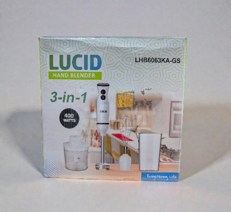 Lucid Hand Blender+Chopper 400W LHB 6063-GS
