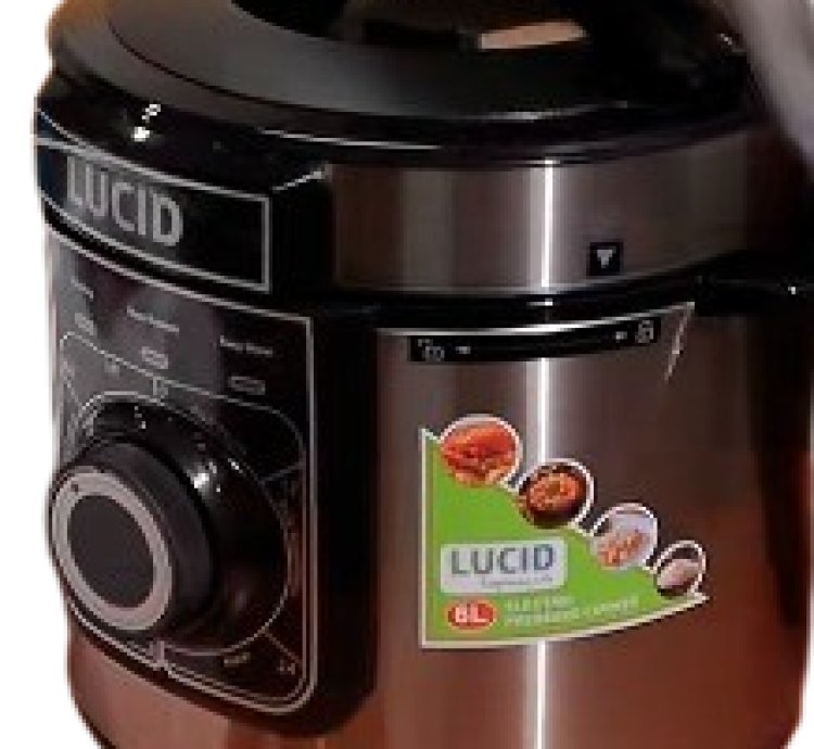 LUCID 6L ELEC PRESSURE COOKER MAN LMD 18