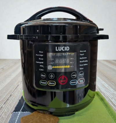 Lucid Elec Pressure Cooker Digtl RHD832 8L