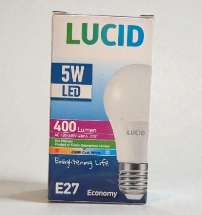 LUCID LED-A60-5WCDL E27