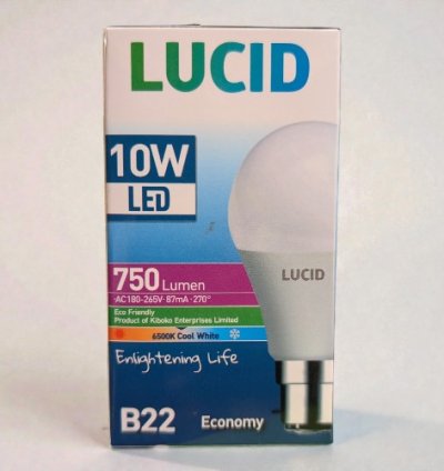 LUCID LED-A60-10WCDL B22