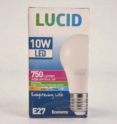 LUCID LED-A60-10WCDL E27