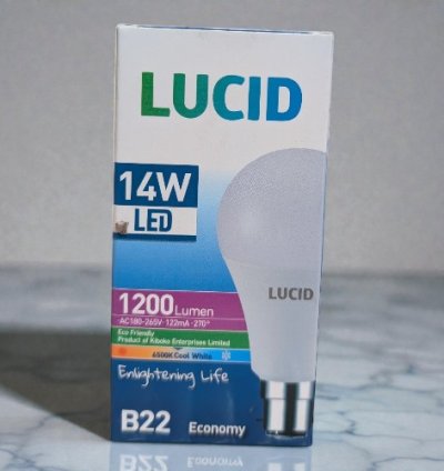 LUCID LED-A60-14WCDL B22