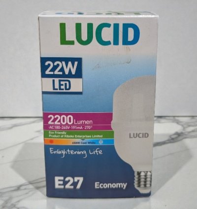 LUCID LED-T8O-22W E27